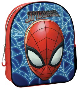 Σχολική Τσάντα Νηπιαγωγείου (30x11x34) Gim 3D Spiderman Frame 337-10050