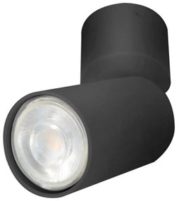 Φωτιστικό Οροφής - Σποτ Linz GU10 7W 360° Φ5,6x9,5cm Black Bot Lighting