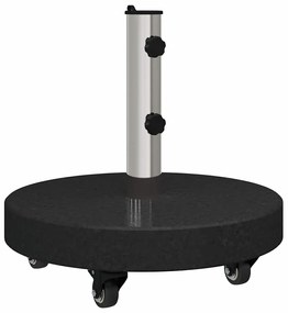 vidaXL Βάση ομπρέλας Μαύρο 45 x 45 x 45 cm Γρανίτης