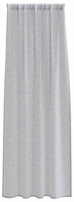 vidaXL Κουρτίνες με κουρτίνες 2 pcs Σκούρο γκρι 140x175cm Πολυεστέρας