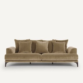 Καναπές με βελουτέ ταπετσαρία, Armento