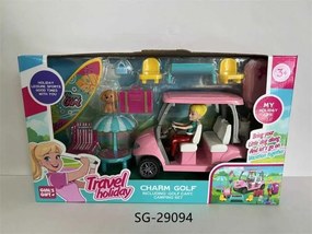 Σετ κούκλα με αυτοκίνητο Golf &amp; αξεσουάρ - SG-29094 - 233394
