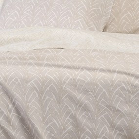 Σεντόνια Διπλά (Σετ) Melinen Ultra Line Melinen Coral L.Grey