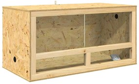 vidaXL Terrarium Καφέ 100 x 50 x 100 cm OSB