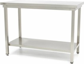 Stainless Steel Table - 140 x 70cm - Adjustable Height