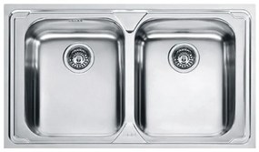 Franke Logica LOL 620 Σαγρέ Νεροχύτης Inox 80cm