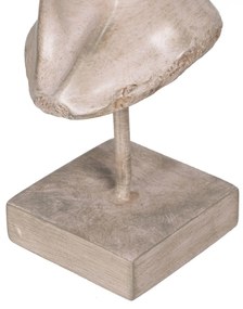 Διακοσμητική Φιγούρα Μπεζ Πρόσωπο 12,5 x 13,5 x 27,5 cm