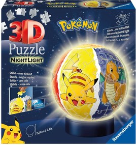 3D Παζλ Pokémon Φως νυκτός 72 Τεμάχια