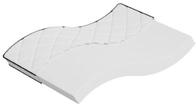 vidaXL Στρώμα Αφρού Medium Soft 140x190 εκ.