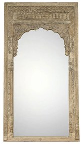 Τοίχο καθρέφτη Home ESPRIT Φυσικό 160 x 14,5 x 260 cm