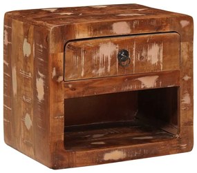 Τοίχου Πλευρικό Ντουλάκι με συρτάρι Πολύχρωμο 40 x 30 x 36 εκ.