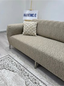 Stewehome Σετ καλύμματα καναπέ από πολυεστέρα και βαμβάκι με ριγέ σχέδιο 180x230 cm