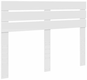 vidaXL Κρεβάτι Αποθήκης Λευκό 150 x 200 cm Επεξεργασμένο ξύλο