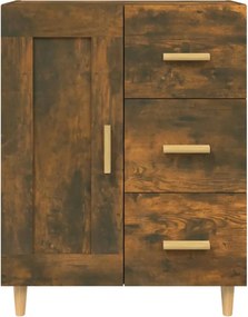 vidaXL Ντουλάπι Καπνιστή Δρυς 69,5 x 34 x 90 εκ. Επεξεργασμένο Ξύλο
