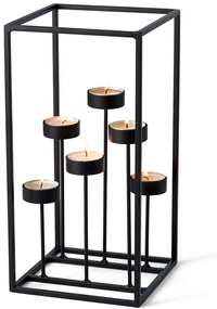 Βάση Ρεσώ Escalera 239012 15,2x15,2x30,4cm Black Philippi Ατσάλι