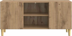 vidaXL Ντουλάπι TV Artisan Δρυς 102 x 34,5 x 50 εκ. Επεξεργασμένο Ξύλο