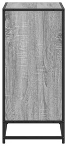 ντουλάπι βιβλίων vidaXL Γκρι Sonoma 60x35x76 cm Κατασκευασμένο ξύλο