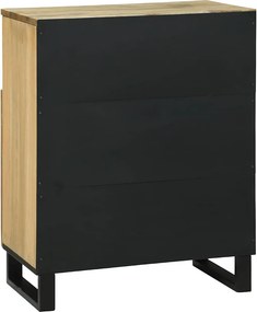 vidaXL Πλαϊνό Γραφείο Καφέ 60 x 33 x 75 cm Μασίφ ξύλο μάνγκο