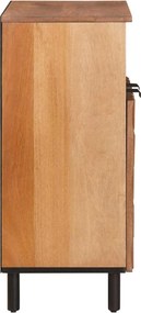 vidaXL Πλαϊνό γραφείο Καφέ Φινίρισμα Ακακίας 60 x 33 x 75 cm