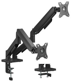 POWERTECH βάση γραφείου για 2x οθόνες PT-1425, 17-32", έως 9kg