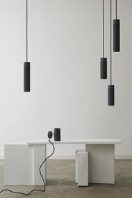 Απλίκα Τοίχου Σποτ Patrone 20cm GU10 ⌀6cm Μαύρο