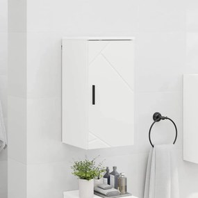 vidaXL Ντουλάπι Μπάνιου Λευκό 30 x 31,5 x 61 εκ Επεξεργασμένο ξύλο