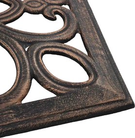 vidaXL Βάση Ομπρέλας Μπρονζέ 12 κ. 49 εκ. από Χυτοσίδηρο