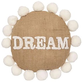 Μαξιλάρι Διακοσμητικό (Με Γέμιση) Dream 07.188261 Beige-Ecru 30X30 Fabric