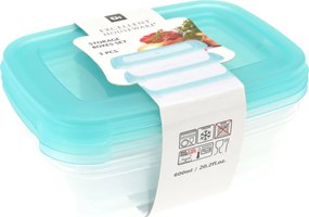 Φαγητοδοχεία 600ml (Σετ 3τμχ) K-M 024001480
