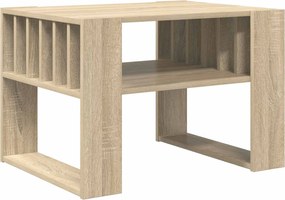 vidaXL Τραπεζάκι σαλονιού Δρύς Sonoma 66 x 49,5 x 45 εκ.