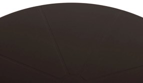 ΤΡΑΠΕΖΙ ΠΟΛΥΠΡΟΠΥΛΕΝΙΟΥ ΣΤΡΟΓΓΥΛΟ TERRIN HM6124.13 ΚΑΦΕ Φ60x75Υεκ. (1 Τεμμάχια)