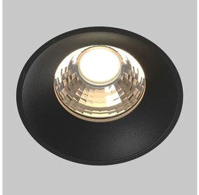 Χωνευτό Σποτ Φωτιστικό Οροφής LED 12W Μαύρο Trimless Round DL058-12W3K-TRS-B Maytoni DL058-12W3K-TRS-B
