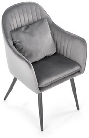 K464 chair grey DIOMMI V-CH-K/464-KR-POPIEL