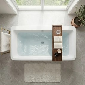 Acrilan Evita 190x90 - Ευθύγραμμη Ακρυλική Μπανιέρα - Velour Beige, Maxxcoat
