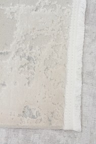 Stewehome Μοντέρνο χαλί μηχανής με φουντίτσες και φθαρμένο σχέδιο 200x290x6 cm