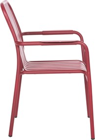 ΠΟΛΥΘΡΟΝΑ ΑΛΟΥΜΙΝΙΟΥ RACHEL HM6088.05 KOKKINH 63x58x85Υεκ.