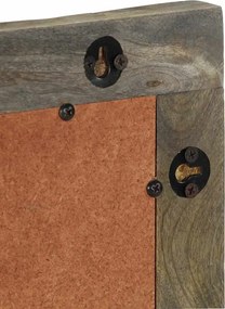 vidaXL Καθρέφτης μπάνιου 50x2,5x70 cm από μασίφ ξύλο Mango