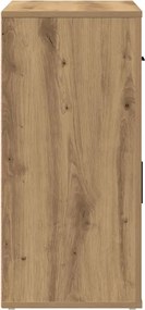 vidaXL Ντουλάπι Artisian Δρυς 80x33x70 εκ. από Επεξεργασμένο Ξύλο