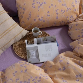 Σεντόνια Διπλά (Σετ) Nef-Nef Homeware Smart Floriva Yellow