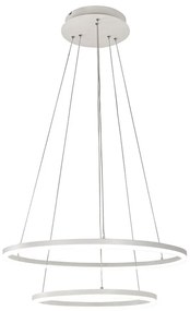 Φωτιστικό Κρεμαστό Fabas Luce Giotto 3508-48-102 Λευκό