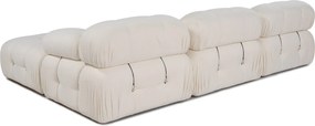 Corner Sofa Bubble Beige L1-O1-1R-PUF White