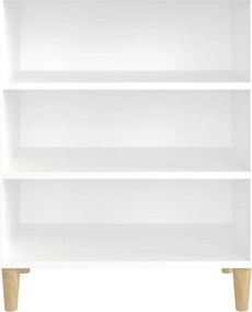 vidaXL Ραφιέρα Λευκή 57 x 35 x 70 εκ. από Μοριοσανίδα
