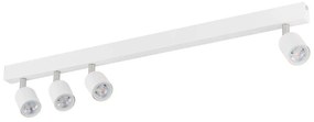 Φωτιστικό Οροφής - Σποτ Top 6317 4xGU10 10W 94x16cm White TK Lighting