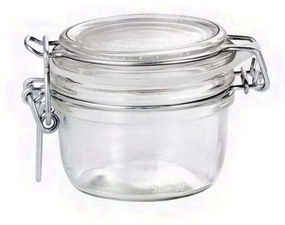 Βάζο Αποθήκευσης Fido BR00600715 125ml Clear Bormioli Rocco Glass