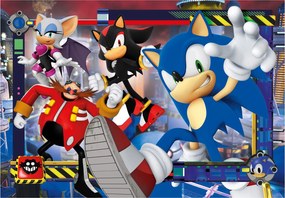 Clementoni Παιδικό Παζλ Supercolor Sonic 180 τμχ