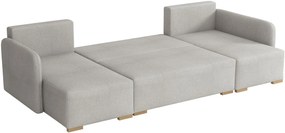 Γωνιακός καναπές Como U-Beige