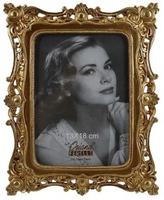 Κορνίζα XL24065157 13x18cm Gold Oriana Ferelli Πολυρεσίνη