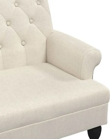 vidaXL Παγκάκι με Πλάτη 120 x 62 x 75,5 εκ. Λινό