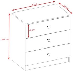 Συρταριέρα Babydreams-Prasino