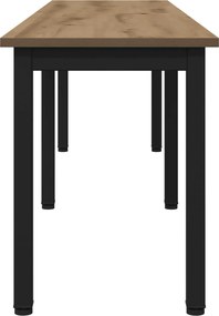 vidaXL παγκάκι Artisan Δρυς 160 x 35 x 45 cm Επεξεργασμένο Ξύλο